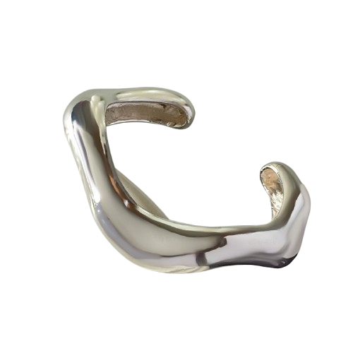 pulsera chunky plata