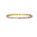 pulsera diamantes y oro