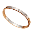 pulsera trebol 4 hojas plata