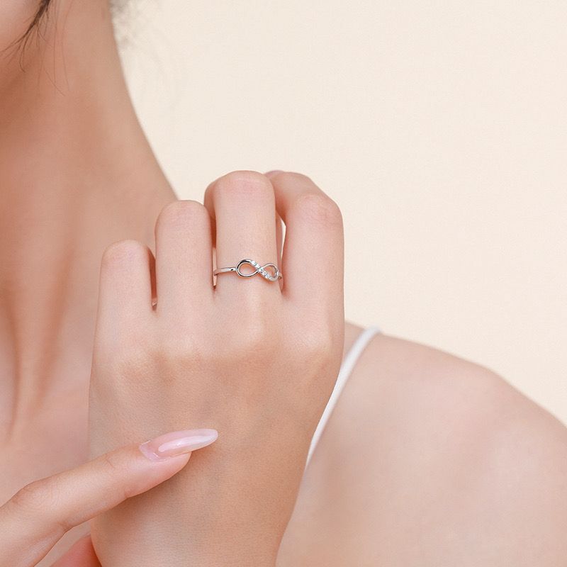 Anillo Infinito Plata .925