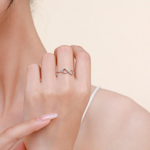 Anillo Infinito Plata .925