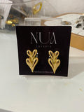 Aretes Duo Corazon