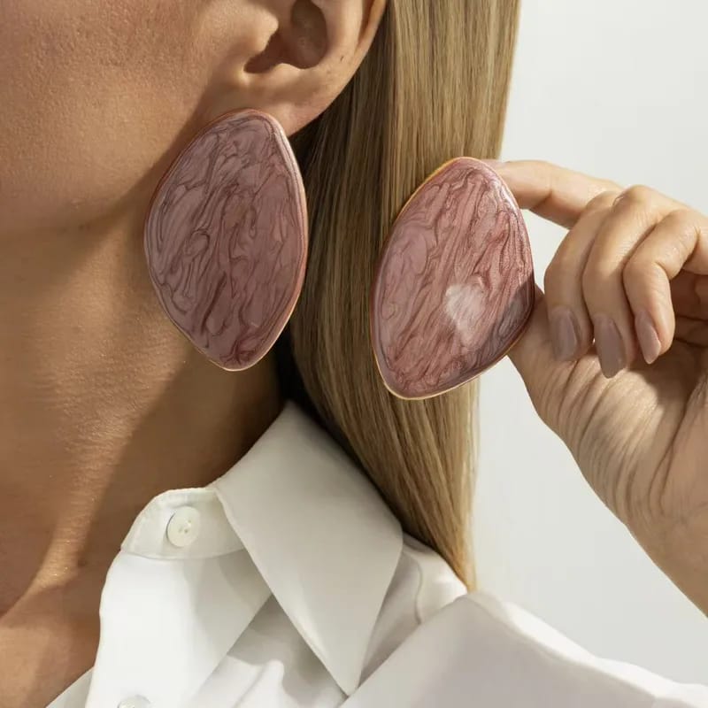 Aretes Opaline