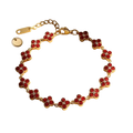 Pulsera Clover Red