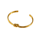 pulsera nudo dorado